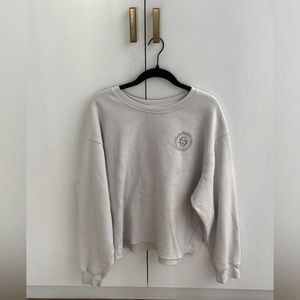 Hollister White Astrology Crewneck